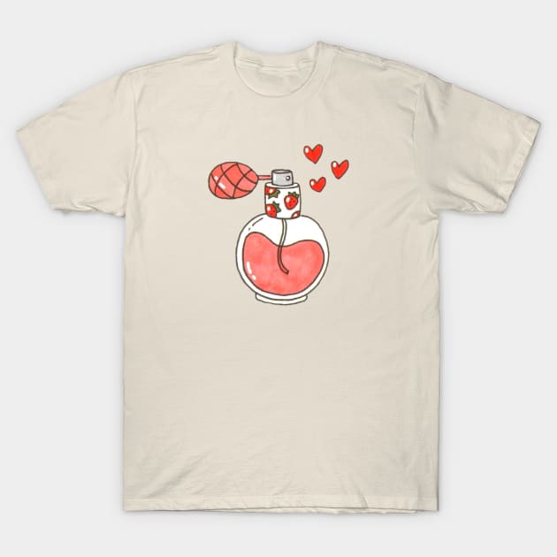 Scent of strawberry//Drawing for fans T-Shirt by DetikWaktu